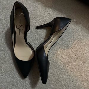 Jessica Simpson black heel